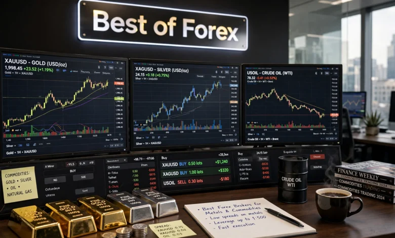 best forex brokers for metals and commodities