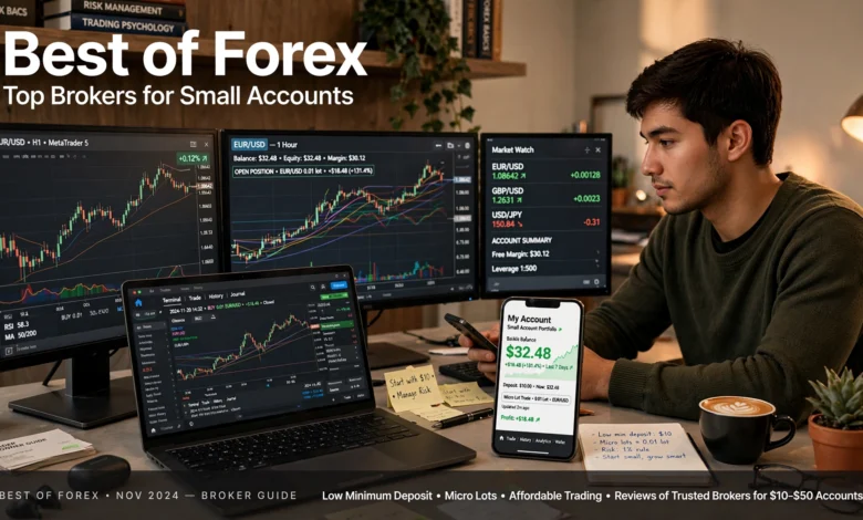 forex brokers for small account traders